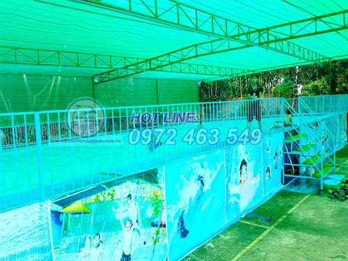 Thi Công hồ Bơi di động Long Khánh - Đồng Nai